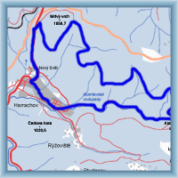 Cycling routes - The circle in Harrachov