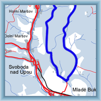 Cycling routes - The circle around Rýchory