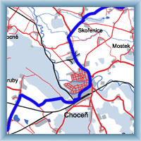 Cycling routes - From Vysoké Mýto to Sudslav