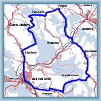 Cycling routes - To castle Žampach and to lake Šušek