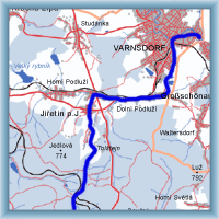 Cycling routes - Kytlice - Dolní Podluží - Varnsdorf