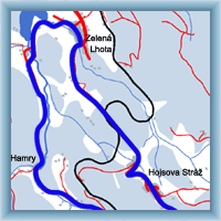 Cycling routes - The circle around Železná Ruda