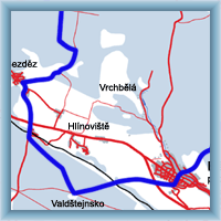 Cycling routes - To former military area