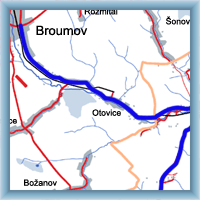 Cycling routes - Broumov - Tlumaczów - Radków - Wambierzyce