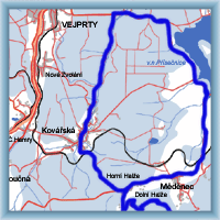 Cycling routes - The circle around  Perštejna