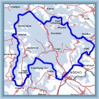 Cycling routes - Discovery of area Kokořín from Mšeno