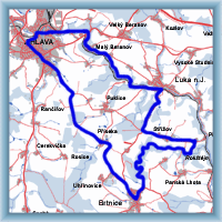 Cycling routes - By rivers of Jihlava