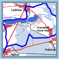 Cycling routes - The resort of Lednice - Valtice