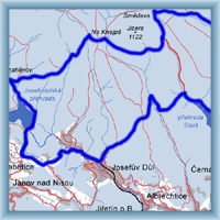 Cycling routes - Dams of Jizera mountains