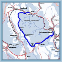 Cycling routes - Teplice nad Metují - Adršpach