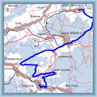 Cycling routes - Hejnice - Jindřichovice pod Smrkem