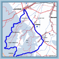 Cycling routes - From Javorník to Mountains Rychlebské hory