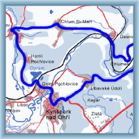 Cycling routes - The surrounding of Kynšperk nad Ohří