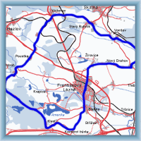 Cycling routes - Surrounding of Františkovy Lázně