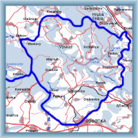 Cycling routes - To castle Kost and to castle Hrubá skála