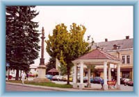 Town-quare in Vysoké nad Jizerou