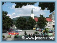 Jeseník - Town-square