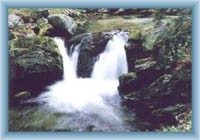 Waterfalls on Kunčický brook