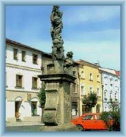 Statue in Odry