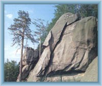 View-rock on the top of Smolný hill