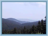 Jeseníky mountains from Ovčárna