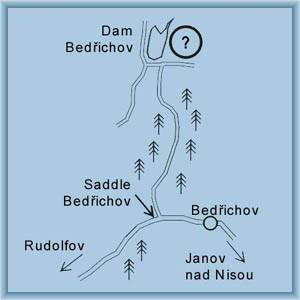 Map of the surrooundings