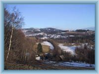 Křižlice in winter