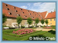 Cheb - Monastery garden