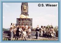 Monument of Austrian soldiers near the Chlumec