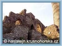 Ruins of castle Hasištejn