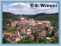 Loket from view-point under the Robič