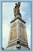 Monument of Russian soldiers near the Chlumec