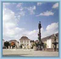 Náměstí Republiky square in Duchcov