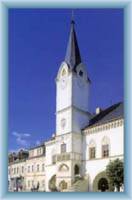 Historical town hall in Ostrov nad Ohří