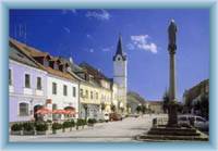 Town square in Ostrov