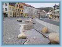 Town-square in Nejdek