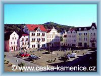 Česká Kamenice - Town square