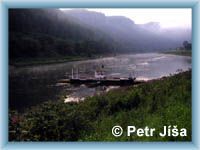 Ferry in Dolní Žleb