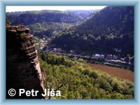 Sight of Dolní Žleb from Belveder