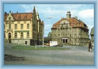 The town square in Jiříkov