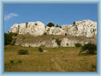 Pálava - rock formation Soutěska