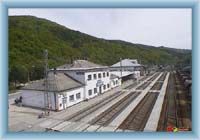 Adamov - rhe railway station