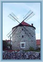 Ostrov u Macochy - windy mill