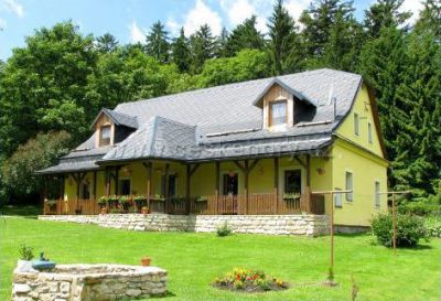 Cottage under the forest