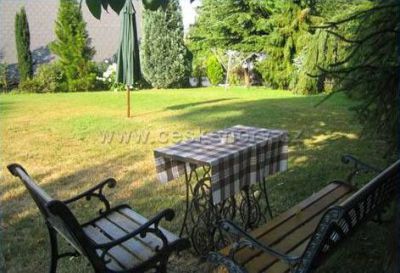 Holiday house - cottage in the garden with pool