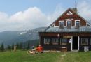 Mountain farm on mountain Ruzova hora