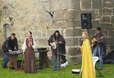 Apartment in complex of castle Kost