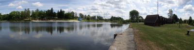 Swimming pool and camp Zákupy