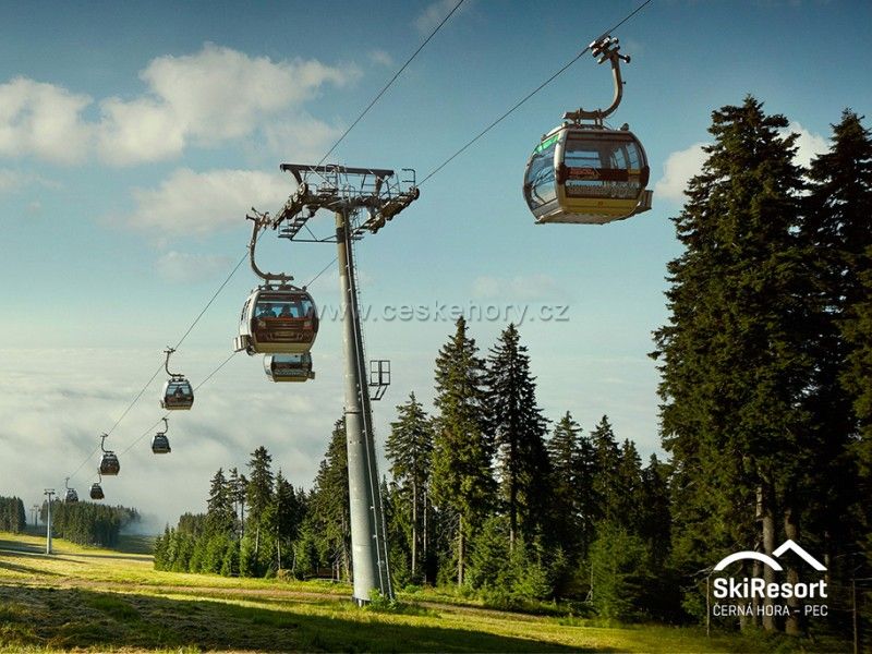 Cabin lift Janske Lazne - Cerna hora