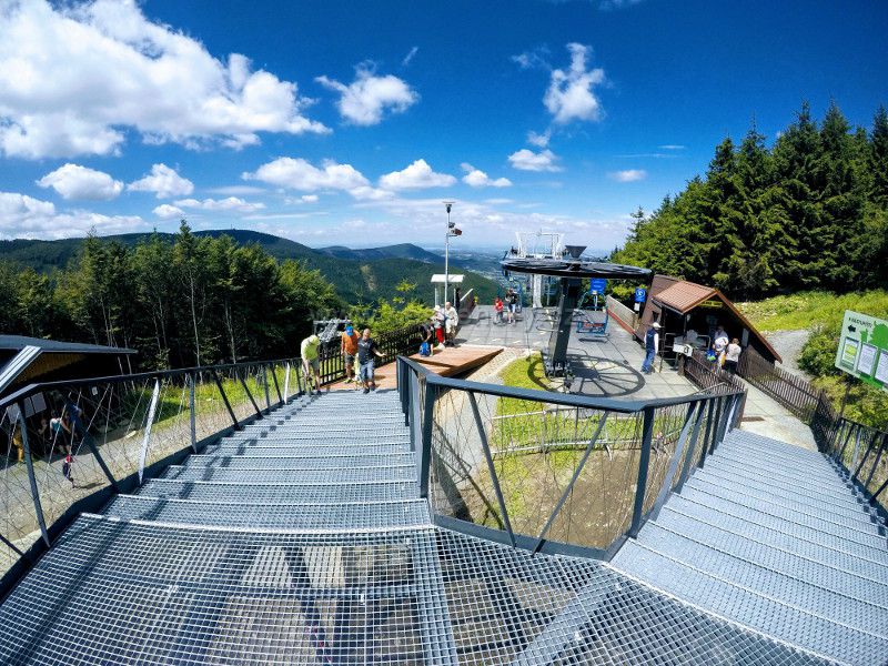 Chair lift Ráztoka - Pustevny